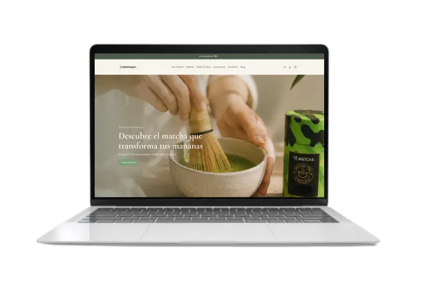 Screenshot of the MatchaPro website